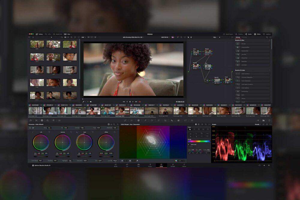 1) DaVinci Resolve: Known for its advanced color grading​ and professional video editing​ capabilities, DaVinci Resolve ‌offers a robust free version that caters to‌ both⁢ beginners and seasoned editors. With​ a user-friendly interface, it provides powerful features such as⁤ multi-camera editing, visual effects, and‍ audio post-production, making ‌it a comprehensive ‌choice for any creative project