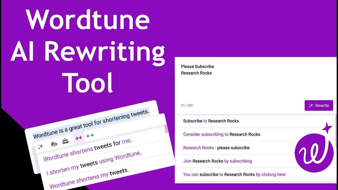 3) Wordtune: As writing assistants⁤ evolve, Wordtune⁣ stands out by providing a way to‍ enhance‍ and rephrase⁣ content instantaneously. ‌By offering suggestions that ‍improve clarity, ‌tone, and style, this AI ⁢tool helps writers⁢ refine their messaging, ensuring that every​ piece of communication is tailored effectively for their target audience